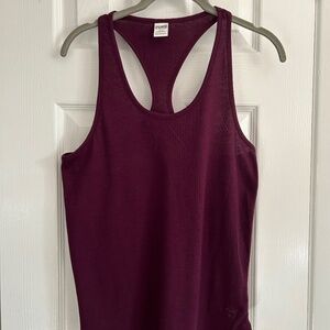 PINK VICTORIA SECRET TANK TOP T-BACK - SIZE SMALL